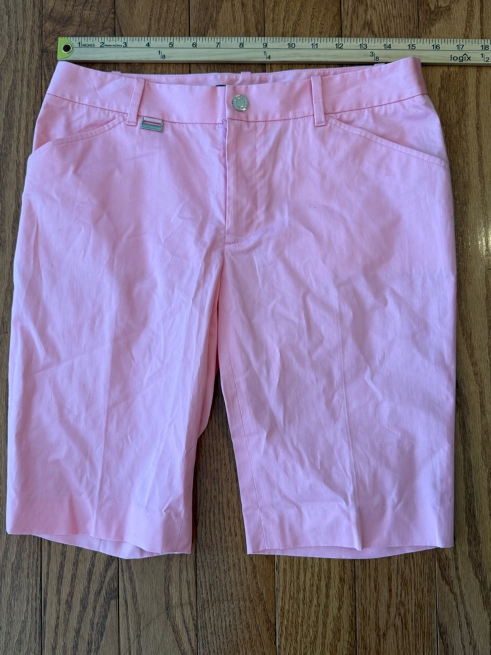 Ralph Lauren Golf Pink Chino Shorts Women’s 6 Resort Preppy